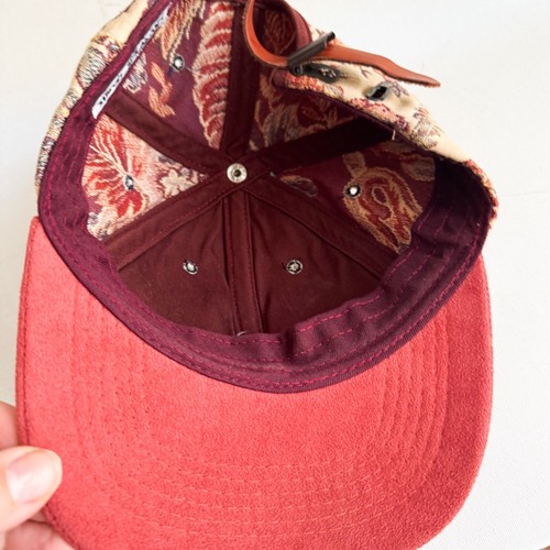 Gorra de béisbol ajustable de gamuza tapiz Lower Park - Imagen 3 de 6