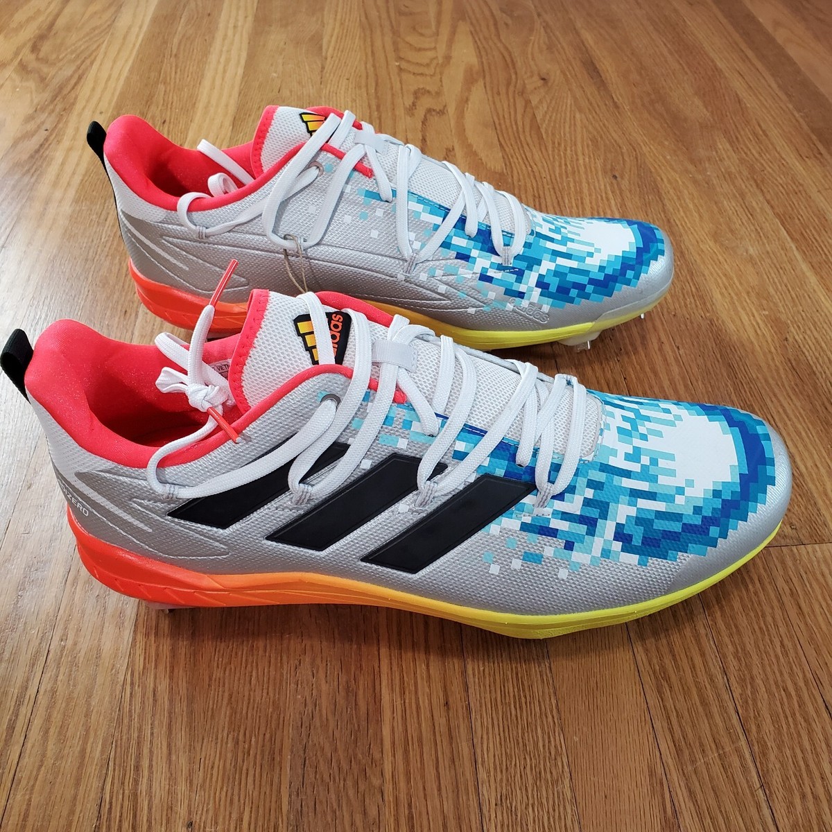 Adidas Adizero Afterburner Baseball Cleats Mens Sz 15 