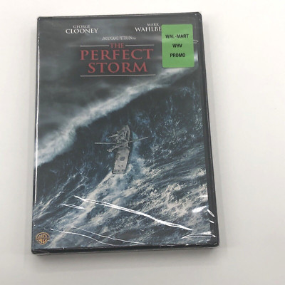 The Perfect Storm DVD Action Movie George Clooney Mark Wahlberg Walmart 2007 NEW