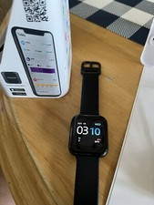 iTouch Air 3 Smartwatch 40 mm Black Aluminum Case with Black Sport Band -...