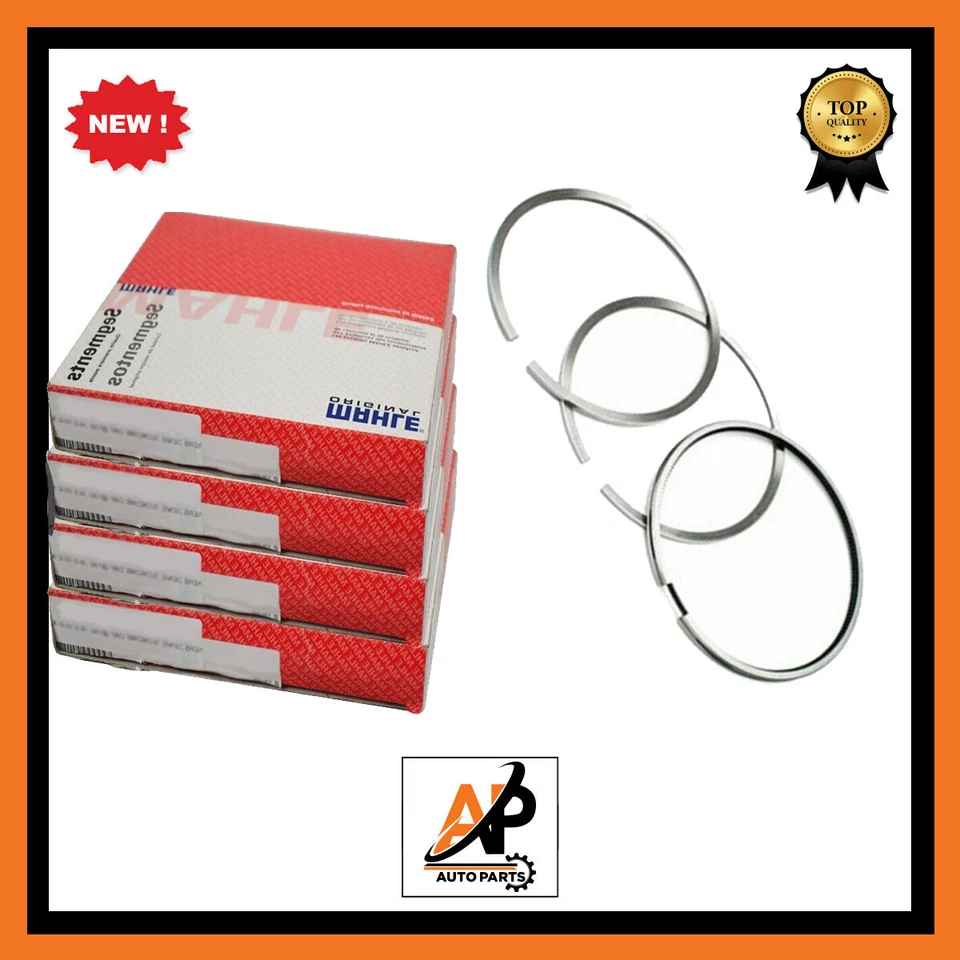 For COSWORTH YB 2WD 4WD 4X4 MAHLE 0.5MM Piston Rings Complete Set 01422N1 x4 Set - Image 2 of 4