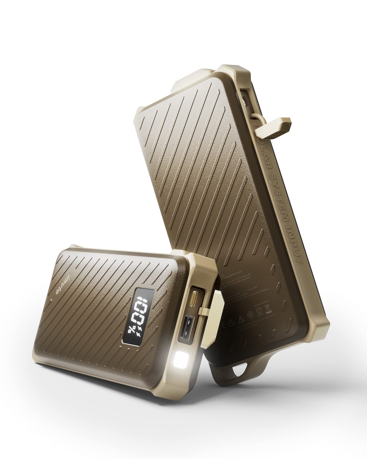 65W Fast Charging 20000mAh Waterproof Power Bank with USB C PD 3.0