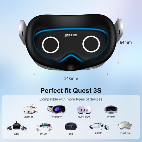 Cubierta protectora universal para lentes VR para Meta Quest 3S/3/2 VR