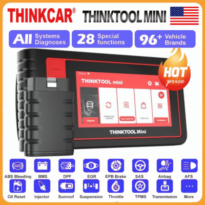 THINKCAR Thinktool Mini Full System Diagnostic Bidirectional E.CU Coding Scanner