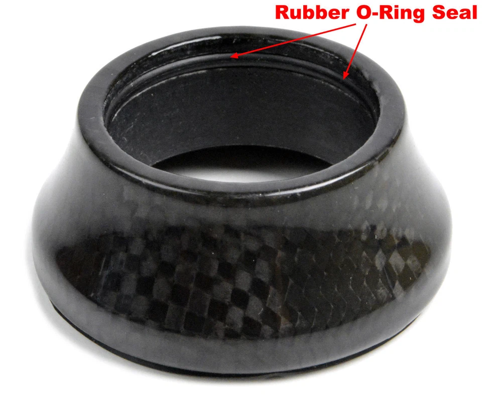 OMNI Racer WORLD LIGHTEST интегрированная гарнитура коническая углеродная прокладка 1-1/8 дюйма 18 мм - Изображение 3 из 4