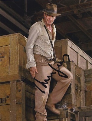 Harrison Ford Indiana Jones Autogramm Autograph