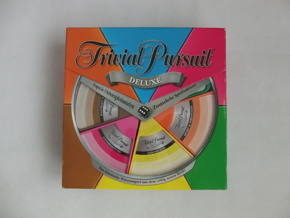 Hasbro Quizspiel Trivial Pursuit Deluxe Brettspiel Wissensspiel ab 12 Jahre - Bild 1 von 1