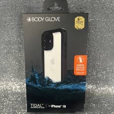 Body Glove Tidal Waterproof Phone Case iPhone 16 - Black - New Open Box.