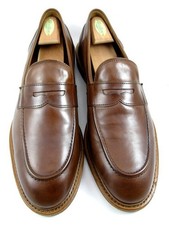 Allen Edmonds "RANDOLPH" VERSE Slip-On Penny Loafers 13 D Chili WORN ONCE 750N