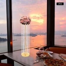 2 PCS 90cm Tall Flower Display Vases Wedding Party Table Centerpieces Decor