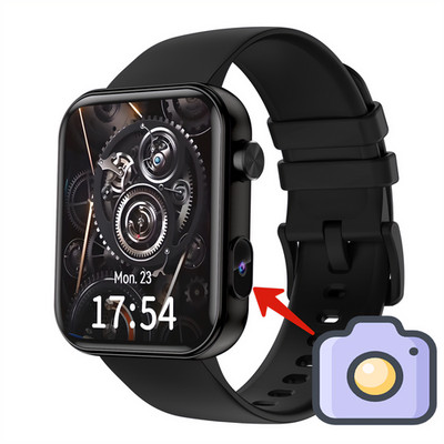 New Smartwatch Camera BT Calling 1.91''HD SpO2 HR 70+ Sports IP67