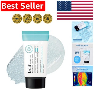 Cooling Aqua Bomb Gel Cream - 1.69 Fl Oz Daily Moisturizer for All Skin Types