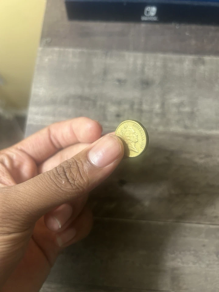 Rara moneda australiana de 2 dólares 1988 con símbolo de Horst Hahne HH y RDM en la parte posterior Foto 4 de 4