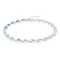 Topas-Sterlingsilber-Armband