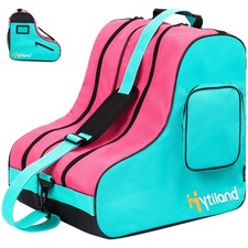 Breathable Skate Bag with Adjustable Shoulder Strap - Large Capacity Fits Inl...