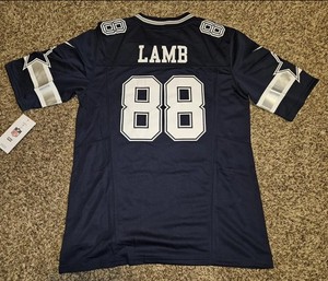 ダラス・カウボーイズ　ジャージー　ユニフォーム　88 LAMB NFL Nike Men's Dallas Cowboys CeeDee Lamb #88 Navy Game Jersey