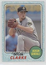 2017 Topps Heritage Minor League Edition Blue 17/99 Taylor Clarke #42 y0i