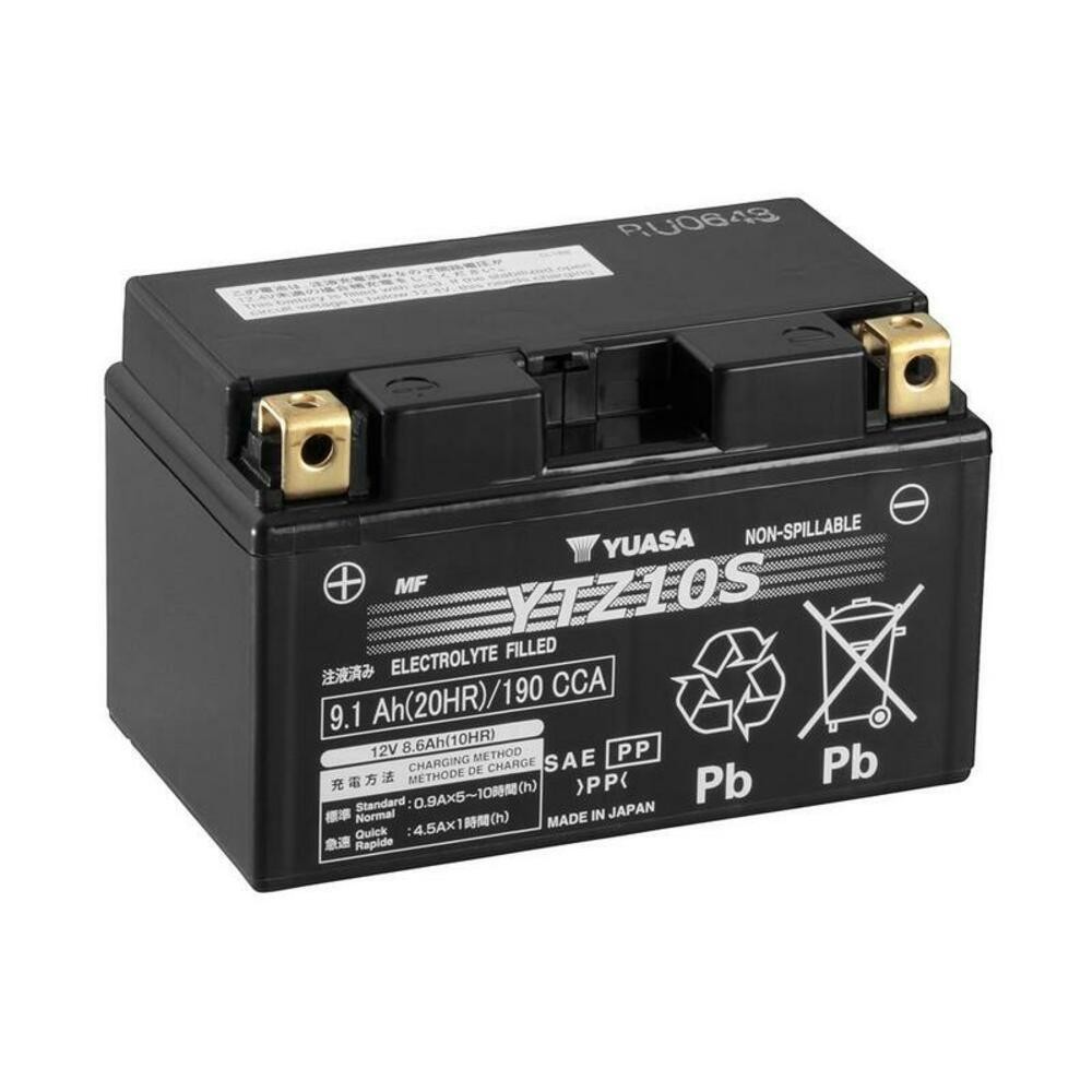 Yuasa Motorcycle Bike Motorbike Battery YTZ10S ( DTZ10S BTZ10S ) Pre-charged - Image 12