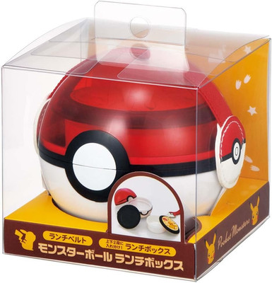 Skater Pokemon Pokeball Bento Box LMS3-A Japan Authentic
