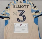 Philadelphia Union JACK ELLIOTT Signed Match Game Used Soccer Jersey 2024 Season