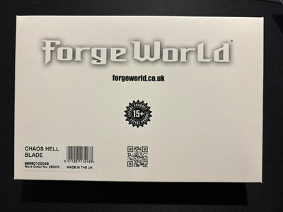 Hellblade Forgeworld Hell Blade Chaos Space Marine OOP