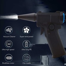 Electric Air Duster Multifunctional Efficient 200000RPM Stepless Speed Type C