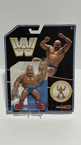 WWE MATTEL RETRO SERIES 8 - IRON SHEIK WRESTLING A...