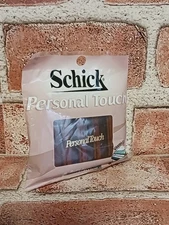 Schick Personal Touch Razor Refill Blades 4 Pack NEW Unopened Vitamin E & Aloe