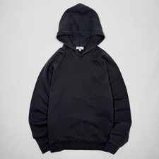New AG Adriano Goldschmied Hoodie Mens M Sample Sulfur Black Cotton