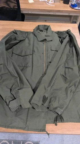 M-65 Field Jacket Men OD Green used 3xl image 3