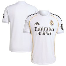 Real Madrid adidas Home Authentic Shirt 2025-26