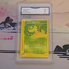2002 Pokémon Aquapolis Spinarak #111 GMC NM 7 Graded Card on eBay