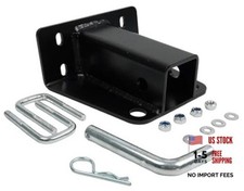 Rear 2" Receiver Trailer Tow Hitch Kit with Mounting Hardware Pins Clips