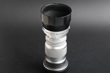 Leitz Leica 90mm f4 Elmar Lens M mount and IUFOO hood 1960 excellent condition