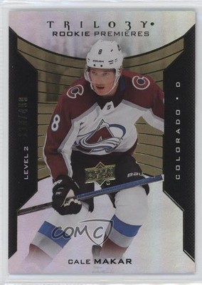 2019 Upper Deck Trilogy Premieres Level 2 111/499 Cale Makar #114 Rookie RC 1rj2