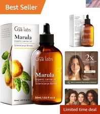 Organic Marula Oil 1 Fl Oz - Hydrating Carrier Oil for Skin, Hair  Massage