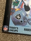 FOOTBALL PROGRAM KANSAS CITY CHIEFS OAKLAND LA RAIDERS 12/24 1994 SANTA COVER — photo 2