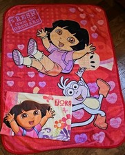 Dora The Explorer Blanket With Pillow Case 75 57