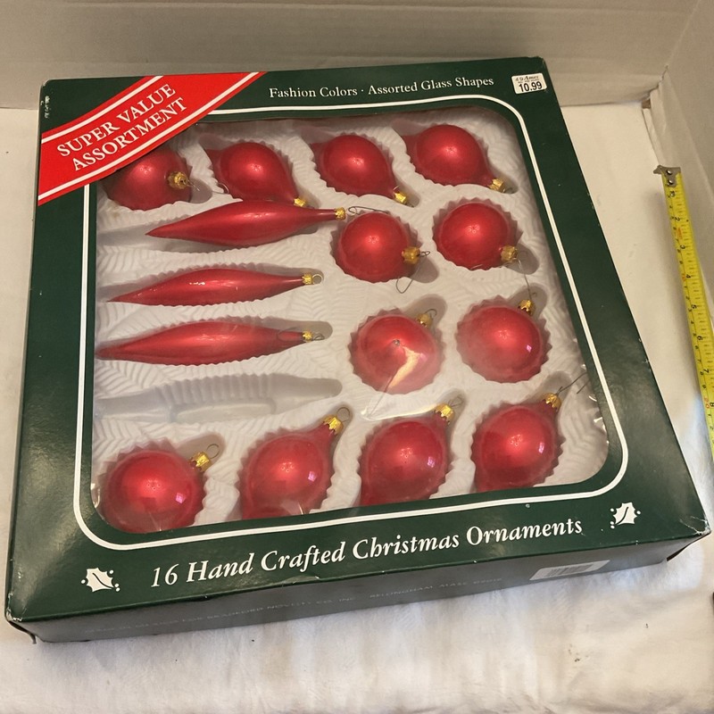 Vintage Bradford Novelty Hand Crafted Christmas Ornaments Missing 1