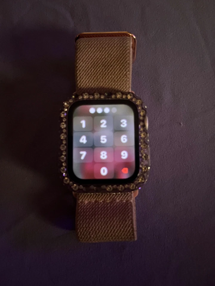 apple watch serie 3 40mm con correas, funda impermeable y cargador Foto 3 de 4