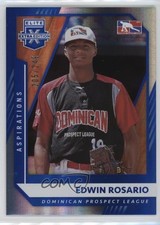 2021 Panini Elite Extra Edition Aspirations Blue 205/249 Edwin Rosario #172 1u6