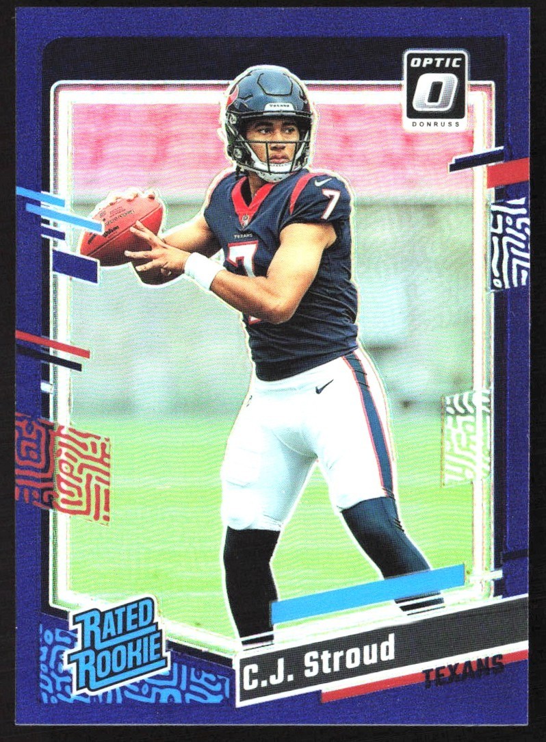 2023 Donruss Optic Purple 38/50 C.J. Stroud Rookie #244 BB2