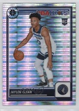 2023-24 Panini NBA Hoops Premium Stock Pulsar Prizm Jaylen Clark #189 0x3f