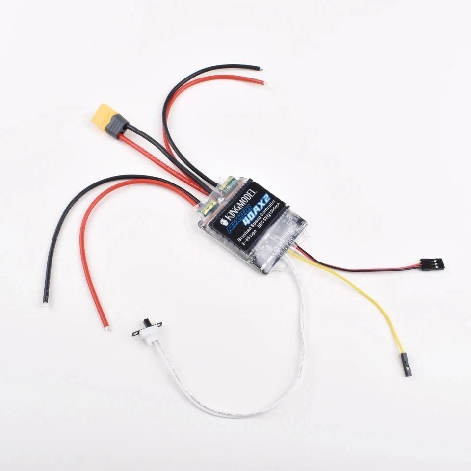 2-Wege RC Motor Geschwindigkeitsregler 40A ESC Regler Bidirektional RC Auto - Bild 4 von 4