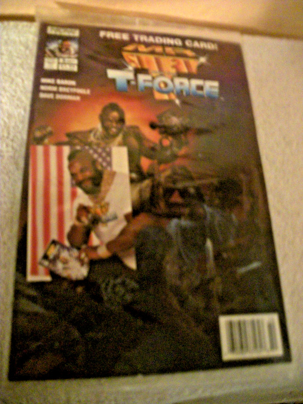 Mr Tand theT-Force Comic Book w/Trading Card -Oct 3,1993- in Original Packaging