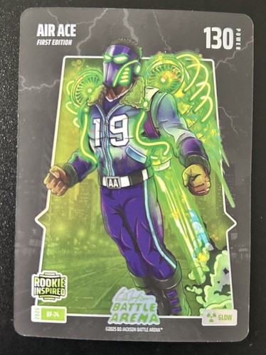 2026 Bo Jackson Battle Arena Air Ace Ace Bailey SP GLOW Battlefoil