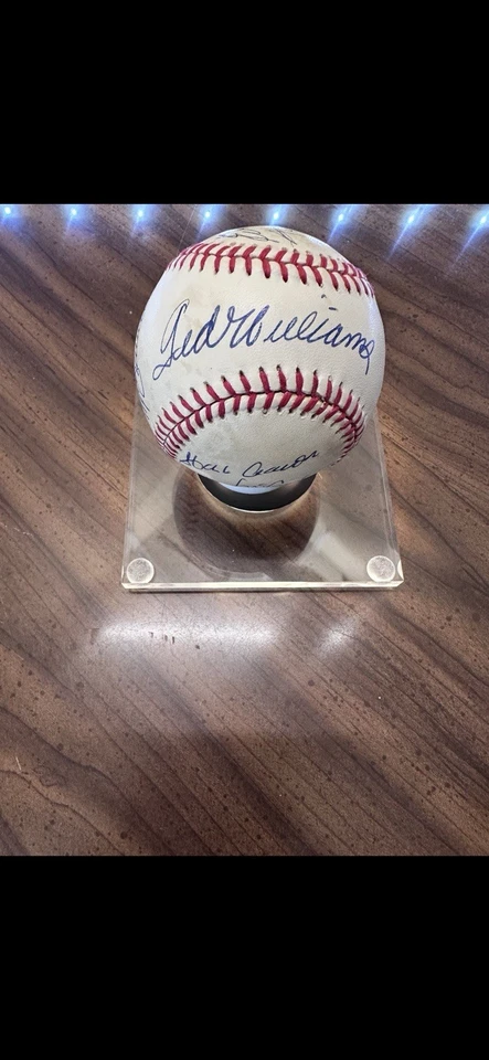 PSA/DNA Authentication 500 Home Run Club (with 10 signatures) signed baseball. - Image 3 of 4