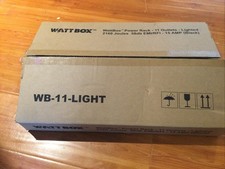 WattBox WB-11-LIGHT 11-Outlet Rack Mount Lighted Surge Protector