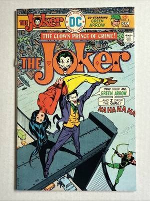 Joker 4 VG/F DC Comics 1975 Green Arrow