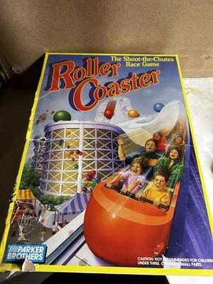 Roller Coaster Game, Parker Brothers, 1989